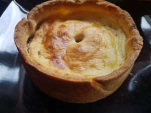 Scotch egg pie (vg) at Honeymans of Bowburn in Durham