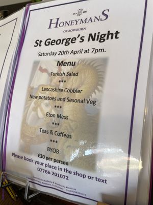   at Honeymans of Bowburn in Durham