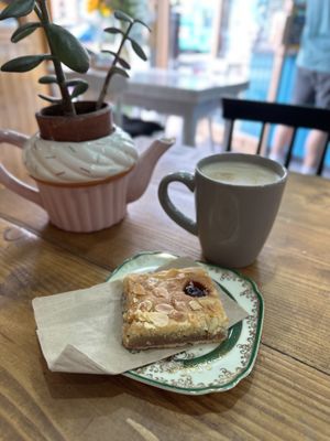 Bakewell tart   at Compassionate Kitchen in Morley