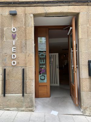 Entrance  at Restaurante El Oviedo in Ribadeo