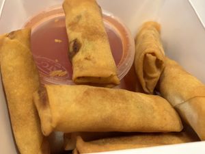 Spring rolls   at Woks Bar and Restaurant in Brandon