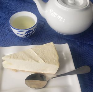 Vanilla cheesecake 😋 at Woks Bar and Restaurant in Brandon