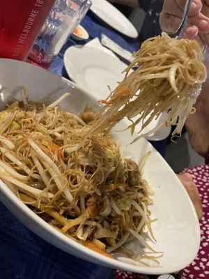 Rice vermicelli   at Woks Bar and Restaurant in Brandon