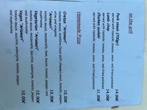   at Arismari in Crete