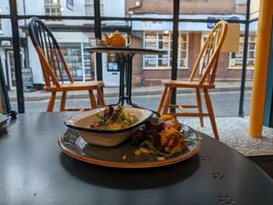 Dumplings at Pot & Page in Ledbury