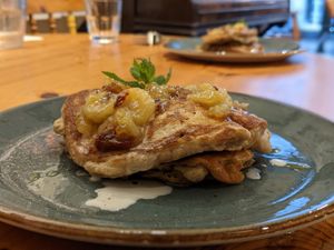 Fluffy Pancakes! at Pot & Page in Ledbury