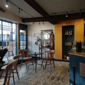 Inside at Pot & Page in Ledbury