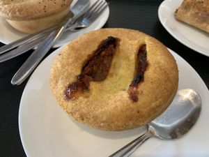 Dhansak  at Mountain High Pies in Wentworth Falls