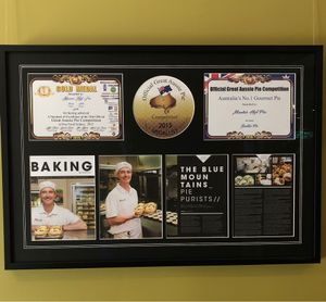 Pies  at Mountain High Pies in Wentworth Falls