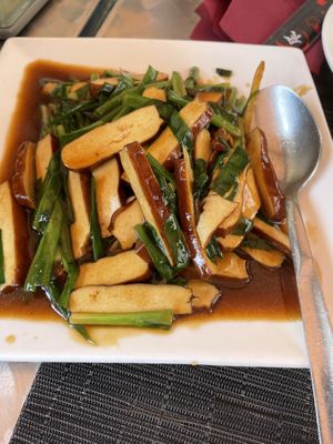 Tofu at Trattoria Cinese Longchan in Milan