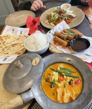   at Giggling Squid in Leicester