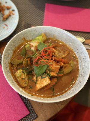   at Giggling Squid in Leicester