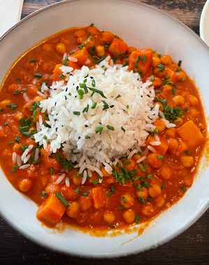Chickpeas Curry   at Karlsons in Hamburg