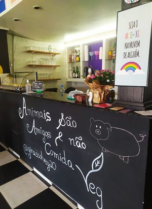 Own by vegans at Girassol Veg in Florianopolis