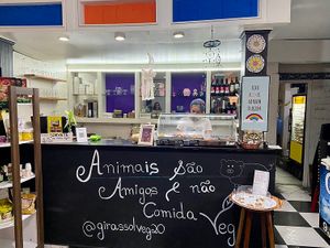 Entrance  at Girassol Veg in Florianopolis