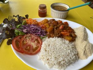 More Yumms  at Girassol Veg in Florianopolis