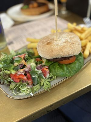 Burger 2024 #Veganuary at Gwydyr Hotel in Betws-y-coed