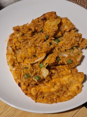 Loaded vegan naan at Thindi in Phibsborough