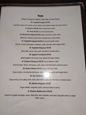 Menu Jan 2021 at Simple Joy in Honolulu