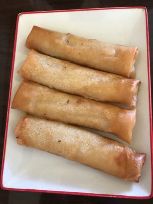 Banana lumpia at Simple Joy in Honolulu
