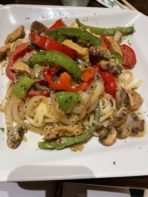 Sicilian chicken pasta  at Simple Joy in Honolulu