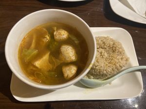 Sweet and sour soup at Simple Joy in Honolulu