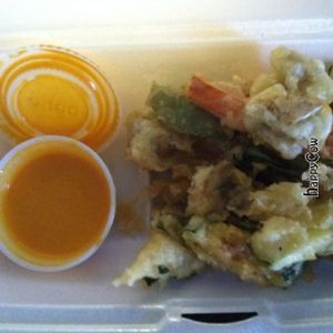 veggie tempura  at Simple Joy in Honolulu