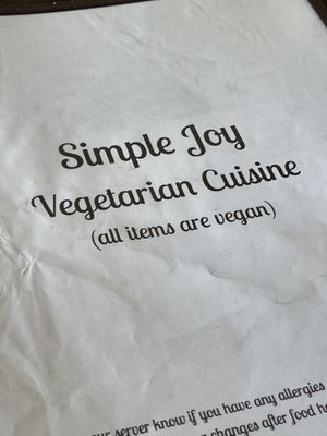   at Simple Joy in Honolulu