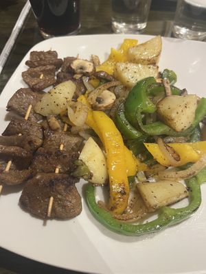 Teriyaki kebab #Veganuary at Simple Joy in Honolulu