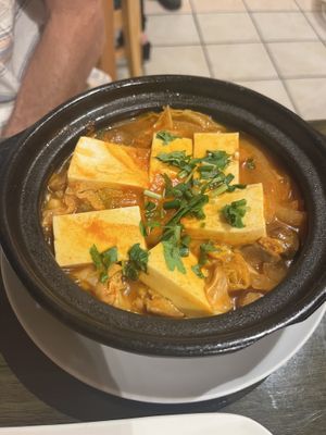 Tofu stew  at Simple Joy in Honolulu