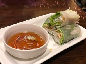 Summer rolls at Simple Joy in Honolulu