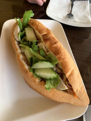 Vietnamese roll  at Simple Joy in Honolulu