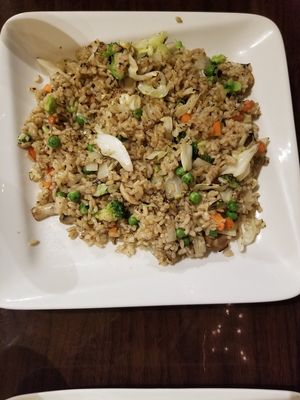 Veggie fried rice at Simple Joy in Honolulu