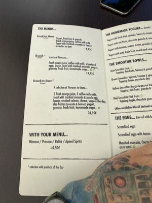 Menu III at Sweet & Temptation in Lagos