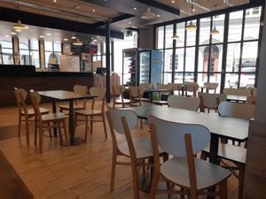 Interior at Daily Pizza in Luzern