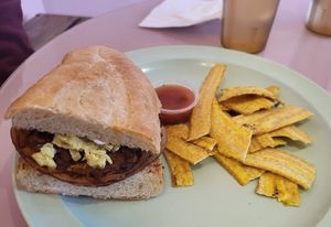 El Cubano at Miss Chickpea's Cafétal in San Antonio