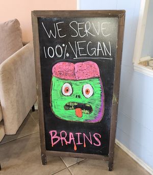 100% Vegan  at Miss Chickpea's Cafétal in San Antonio