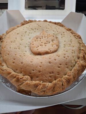 Veggie Pot Pie at Miss Chickpea's Cafétal in San Antonio