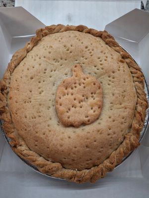 Veggie Pot Pie at Miss Chickpea's Cafétal in San Antonio