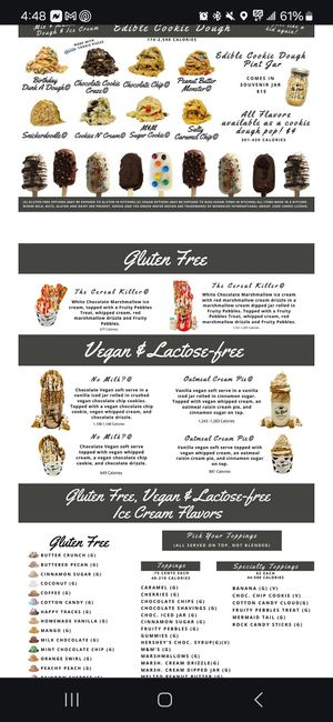 vegan choices on menu at The Yard in Virginia Beach