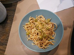 Spaguetti de zanahoria (media ración) at El Med Veg in Tenerife