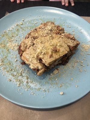 A great lasagna   at El Med Veg in Tenerife