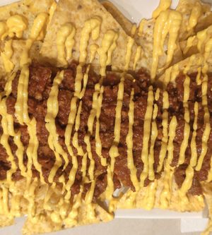 Super nachos at El Med Veg in Tenerife