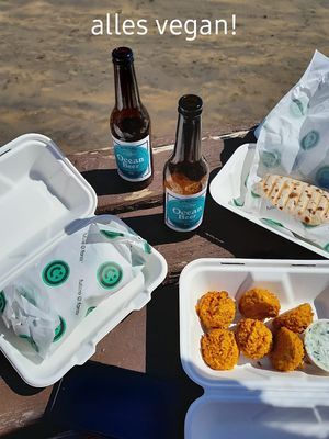 2 Burrito Bonito and Falafel 😀 at El Med Veg in Tenerife