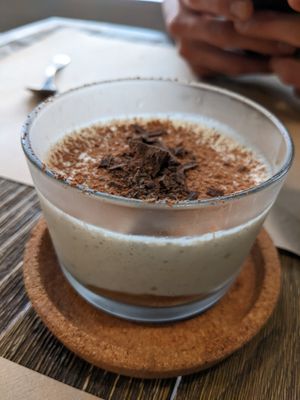 Tiramisú at El Med Veg in Tenerife