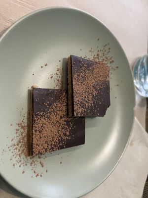 Peanut butter cake  at El Med Veg in Tenerife