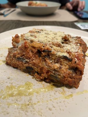 Lasaña de berenjena  at El Med Veg in Tenerife