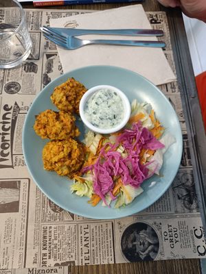 Falafel at El Med Veg in Tenerife