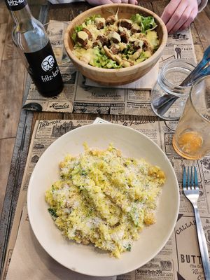 Coconut rice at El Med Veg in Tenerife