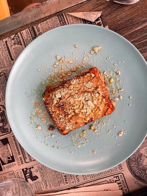 Lazaña de berenjena at El Med Veg in Tenerife